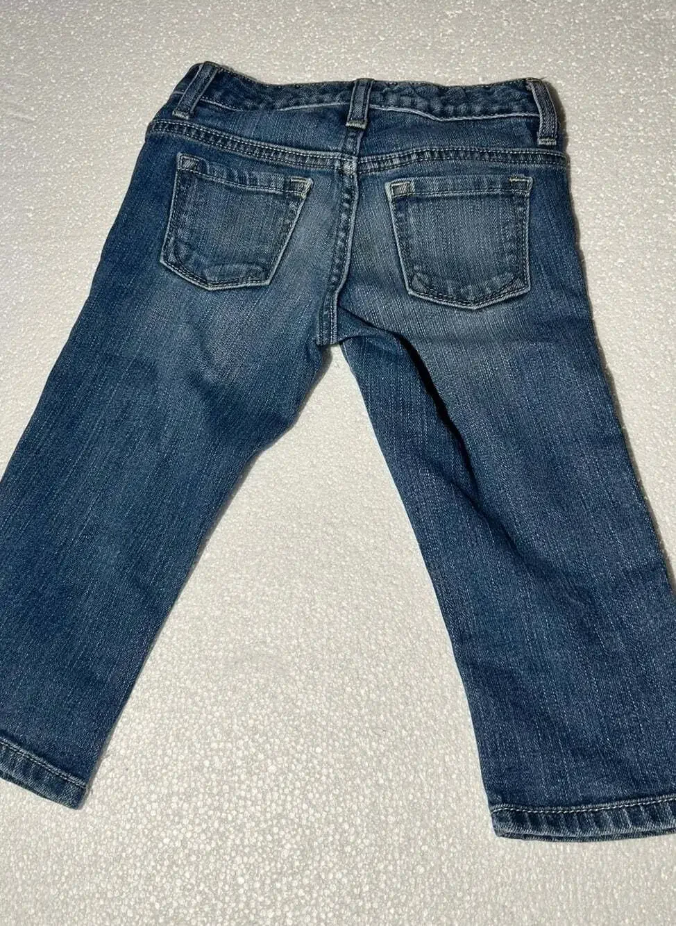 Old Navy Girls size 6 Capris Denim Jeans stretch regular standard